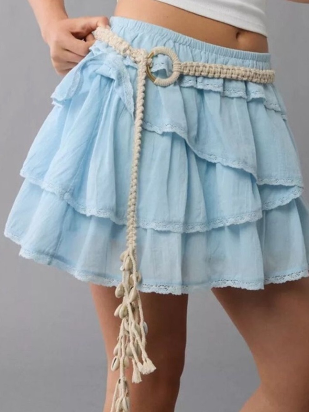 Macrame Carry Strap + Belt Multifunction Multipurpose NEW Handcrafted Natural - Picture 3 of 15